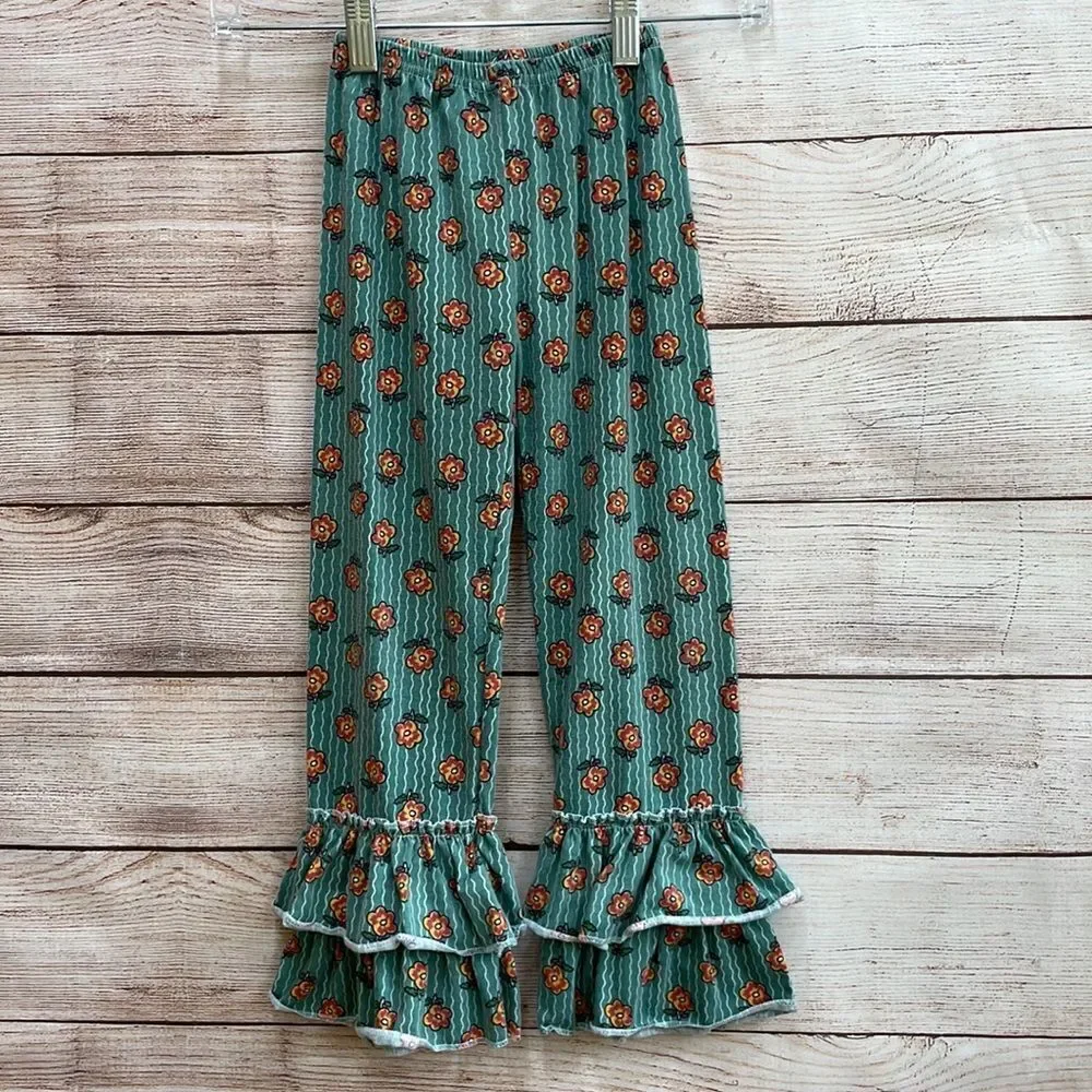 RUFFLE TOP AND PANT SET‎